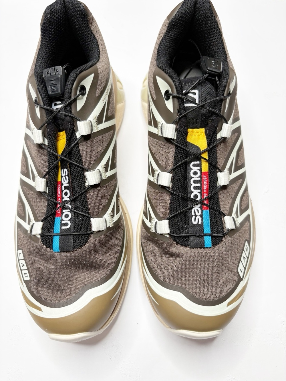 Salomon XT-6 Recut Wren Kangaroo Vanilla Ice Size 6 - Picture 5 of 11
